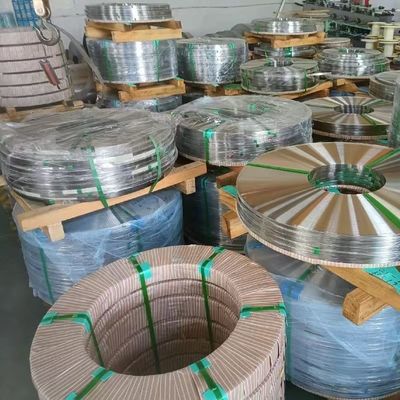 304 Stainless Steel Strip 1/4H 1/2H 3/4H FH SS Strips HV200 - HV600 Thickness 0.4 - 1.5mm