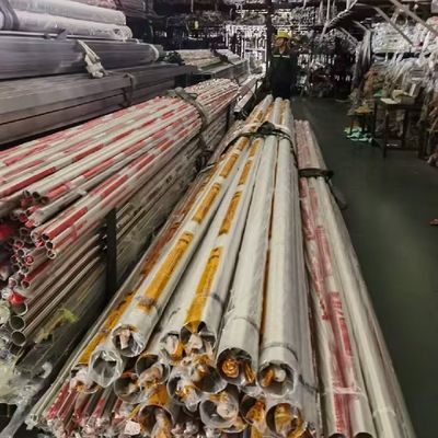 Welded Stainless Steel Pipe Bright Polished 201 304 SS Hollow Tube ERW Welded