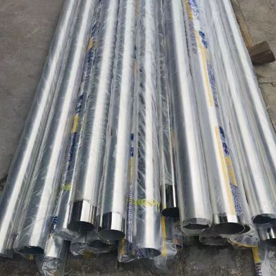 430 Stainless Steel Pipe Welded Bright Polished SS Pipe OD6 - 114mm