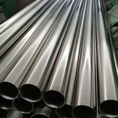 316L Stainless Steel Pipe Bright Polished Both Side ASTM A270 Standard