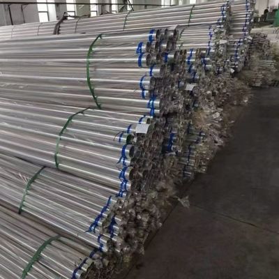 SUS304 SUS316L Stainless Steel Pipe Tube Bright Polished Outside SS Pipe
