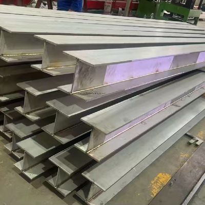 Welded Stainless Steel H Beam / SS Beams UNS S32100 321 1.4541 Heat Resistant Part