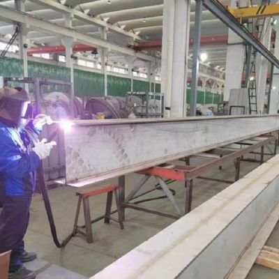 Welded Stainless Steel H Beam 316L 2205 2507 904L SS Beam for Chemical Industrial