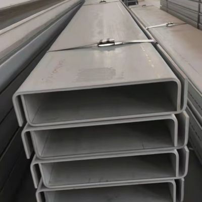 Plate bending Stainless Steel Channels SS Plate Profile Height 200 - 800mm