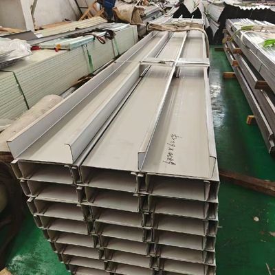 Plate bending Stainless Steel Channels SS Plate Profile Height 200 - 800mm