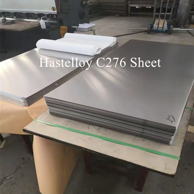 Hastelloy C276 Sheet Plate Thickness 0.8 - 3.0mm Laser Cutting Any Size