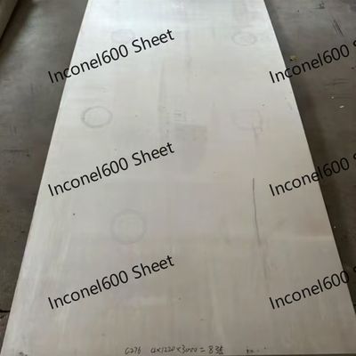 EN 10204-3.1 Certificated Inconel 600 Alloy Plate / Sheet / Strips Thickness 0.5 - 100mm