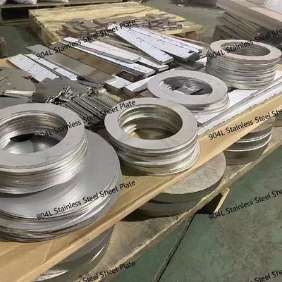 Alloy 904L / UNS N08904 / 1.4539 Stainless Steel Plate Laser Cutting Any Shape For Chemial Area