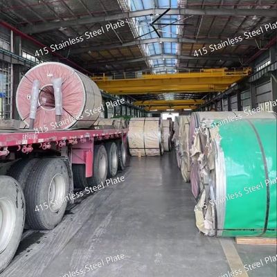 S41500 Stainless Steel Plate EN 1.4313 / X3CrNiMo13-4 Alloy Plate 10 - 80mm Thickness