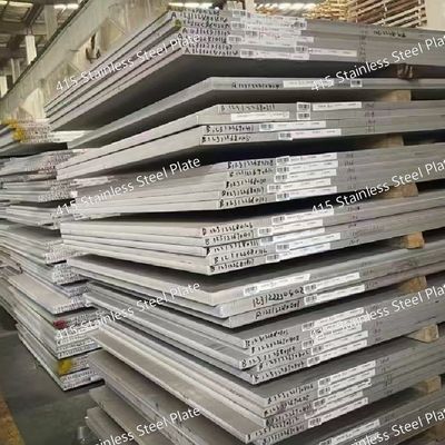 S41500 Stainless Steel Plate EN 1.4313 / X3CrNiMo13-4 Alloy Plate 10 - 80mm Thickness