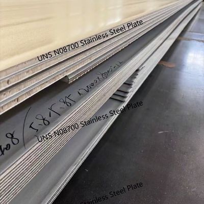 ASTM A240 UNS N08700 / 1.4886 Stainless Steel Plate Hot Rolled Forged