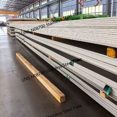 ASTM A240 UNS N08700 / 1.4886 Stainless Steel Plate Hot Rolled Forged