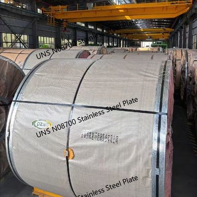ASTM A240 UNS N08700 / 1.4886 Stainless Steel Plate Hot Rolled Forged