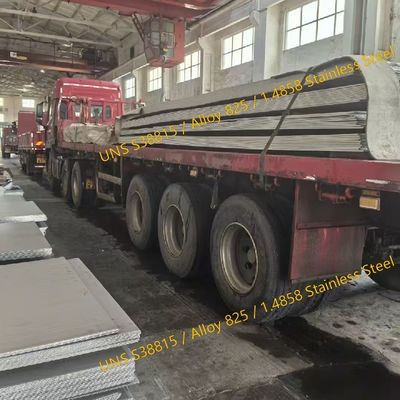 UNS S38815 / Alloy 825 / 1.4858 Stainless Steel Plate Hot Rolled 3.0 - 40.0mm Thickness