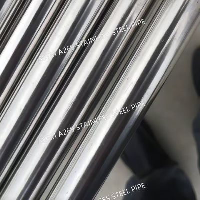 ASTM A269 TP304 Stainless Steel Seamless Pipe BA Bright Anealed Finishing