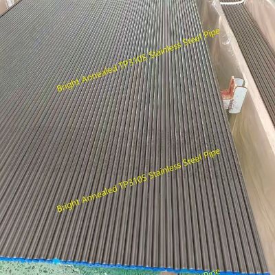 Bright Annealed TP310S Stainless Steel Seamless Pipe ±0.05mm Diameter Tolerance