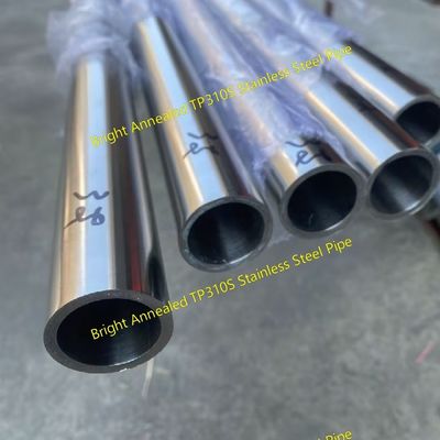 Cold Drawn 310S Stainless Steel Pipe ASTM SA269 SA213 SS Pipe Tube Bright Surface With Small Tolerance
