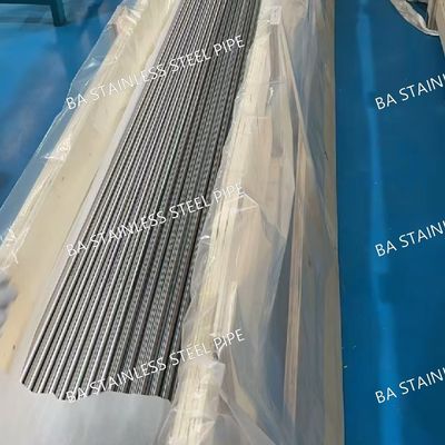 Bright Annealing TP304 Stainless Steel Pipe Tube SS Pipe For Instrumentation And Hydraulic Accessories