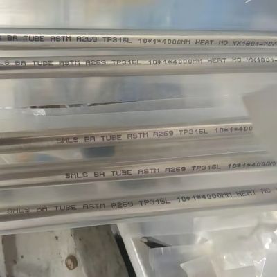 Bright Annealed AP BA EP Stainless Steel Pipe TP316L SS Pipe Precision Tube