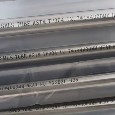 TP316L Stainless Steel Pipe 6.35*0.89 / 8*1mm,10*1mm,12.7*1.24mm / 25.1*1.65mm