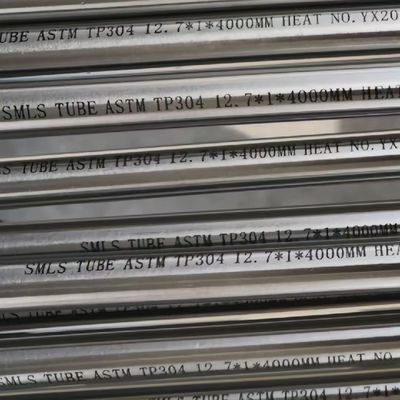 TP316L Stainless Steel Pipe 6.35*0.89 / 8*1mm,10*1mm,12.7*1.24mm / 25.1*1.65mm