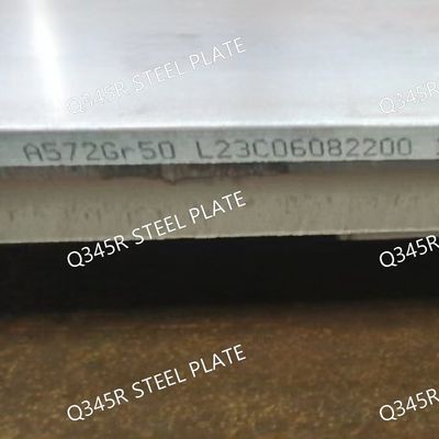 Q345R / P355GH Steel Plate For Boiler And Pressure Vessel Thickness 8.0 - 100mm