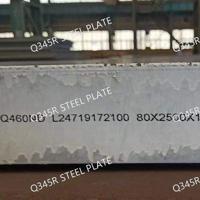 Q345R / P355GH Steel Plate For Boiler And Pressure Vessel Thickness 8.0 - 100mm