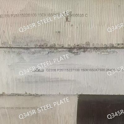 Q345R / P355GH Steel Plate For Boiler And Pressure Vessel Thickness 8.0 - 100mm