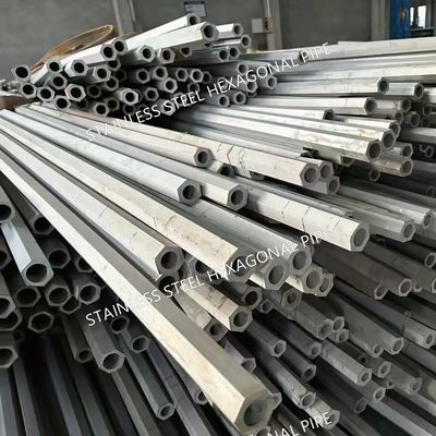 Cold Drawn And Hot Rolled Stainless Steel Hexagonal Pipe Tube Grade 304 316L 321