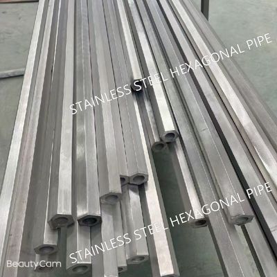 Ourside Hexagonal Inside Round Shape Stainless Steel Pipe Tube TP304 TP316L TP321