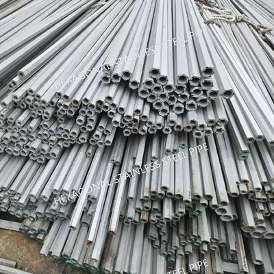 TP321 Stainless Steel Hexagonal Hollow Tube 321 Stainless Steel Hex Pipe S14 - S75mm