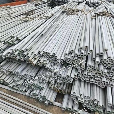 TP321 Stainless Steel Hexagonal Hollow Tube 321 Stainless Steel Hex Pipe S14 - S75mm