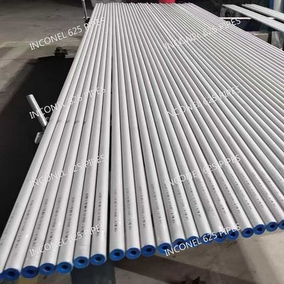 Inconel 625 Nickel Alloy Seamless Pipe UNS N06625 6m Length SCH40S Hollow Tube