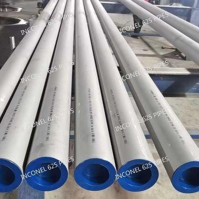Inconel 625 Nickel Alloy Seamless Pipe UNS N06625 6m Length SCH40S Hollow Tube