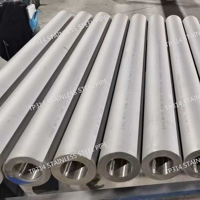 TP314/1.4841/X15CrNiSi25-20 Seamless Stainless Steel Pipe Tube DN100 - DN400 For Boiler