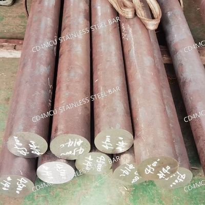 CD4MCU Stainless Steel Round Bars Superior Durability Wear Resistance