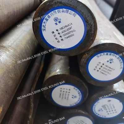 Hot Rolled 1.8509 Steel Round Bar With Excellent Machinability 38CrMoAlA Steel Rod