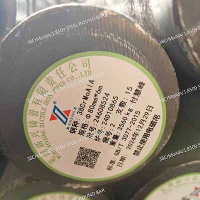 38CrMoAlA/1.8509 Alloy Round Bar Heat Treated For Enhanced Performance