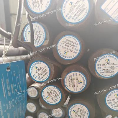 31CrMoV9 / 31CrMoV9 / 1.8509 Round Steel For Construction Machinery