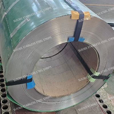 SUS301 Stainless Steel Band 1/4 Hard 1/2 Hard Full Hard Tempers Available
