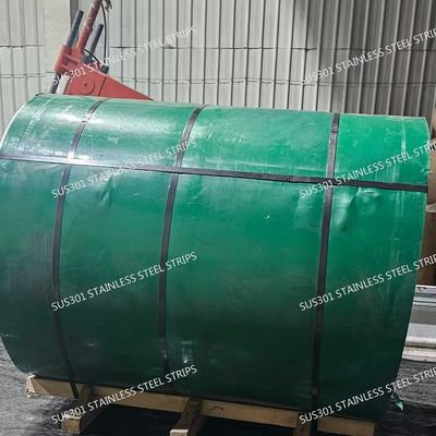 SUS301 Stainless Steel Band 1/4 Hard 1/2 Hard Full Hard Tempers Available