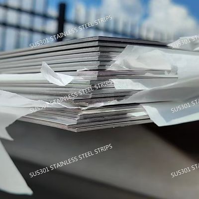 SUS301 Stainless Steel Band 1/4 Hard 1/2 Hard Full Hard Tempers Available