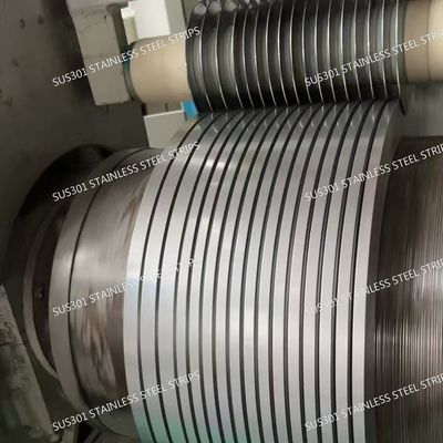 Cold Rolled SUS301 Spring Steel Strip EN 1.4310 Equivalent Custom Width Up To 600mm