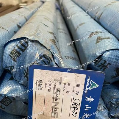 304 Stainless Steel Bright Round Bar High Polished Surface, ASTM A276 Certified