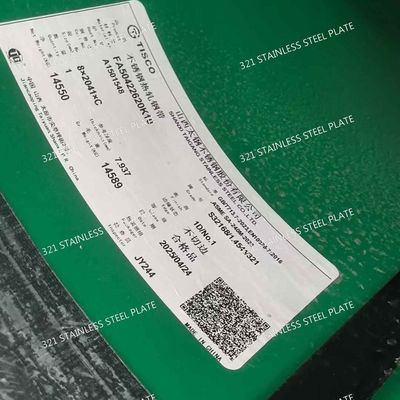 321/UNS S32100 Stainless Steel Plate ASTM A240 Compliant, Heat-Resistant Alloy