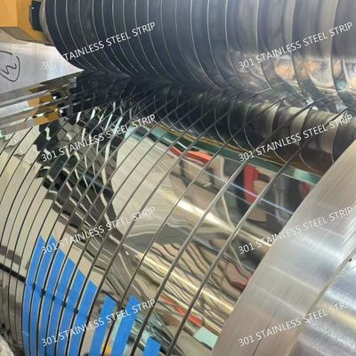 301 Stainless Steel Strip Full Hard Temper Custom Width/Thickness for Spring & Clip Manufacturing