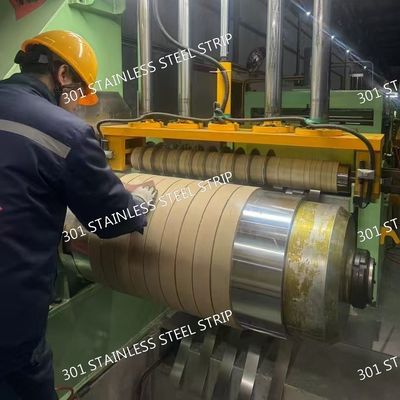 301 Stainless Steel Strip Full Hard Temper Custom Width/Thickness for Spring & Clip Manufacturing