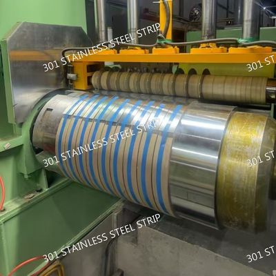 301 Stainless Steel Strip Full Hard Temper Custom Width/Thickness for Spring & Clip Manufacturing