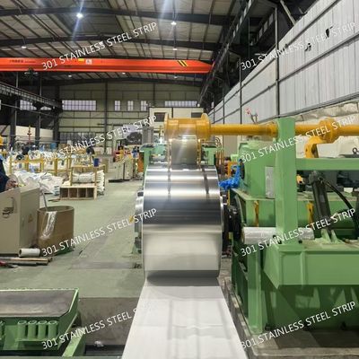 301 Stainless Steel Strip Full Hard Temper Custom Width/Thickness for Spring & Clip Manufacturing