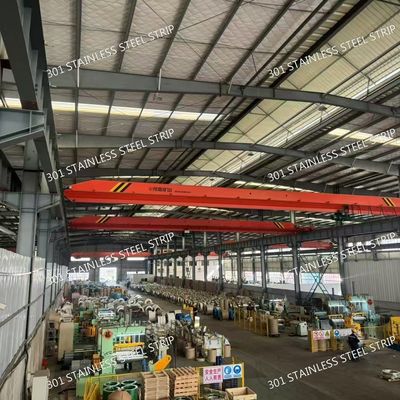 ASTM A666 301 Full Hard Stainless Steel Strip High Strength Cold Rolled Strips for Automotive Parts